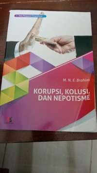 Image of Korupsi, Kolusi Dan Nepotisme